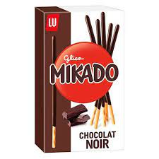 Kjeks Mikado Mørksjokolade 100g Lu