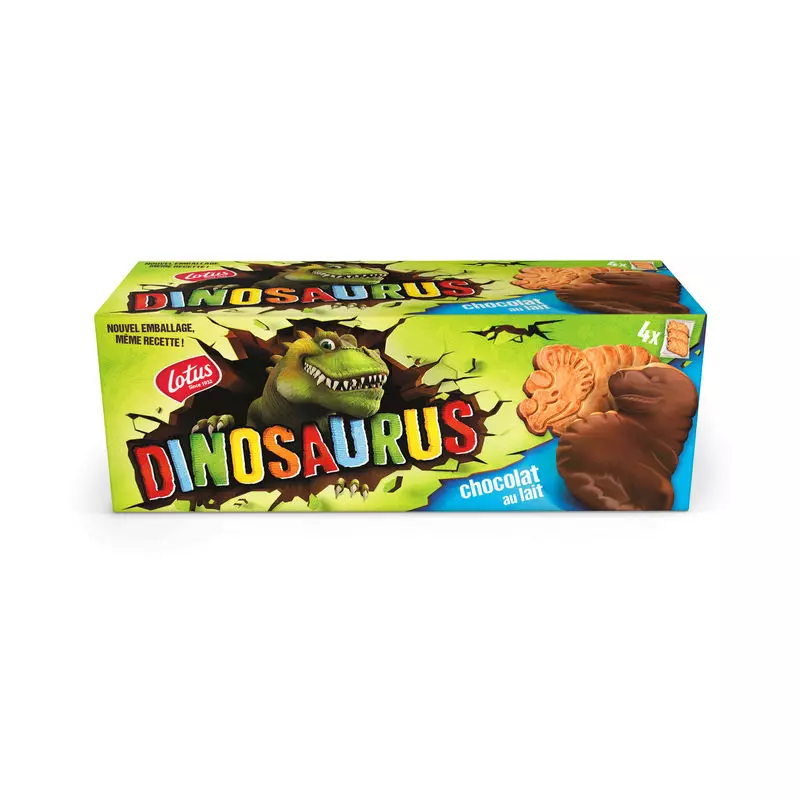 Lotus DINOSAURUS Melk sjokolade 225g