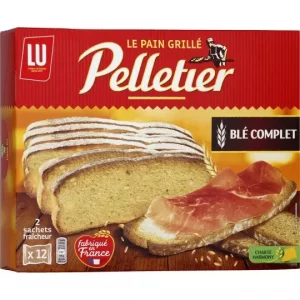 Pain grillé pelletier 500g