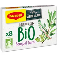 MAGGI økologisk bukett Garni buljong (urterblanding) 8x10g
