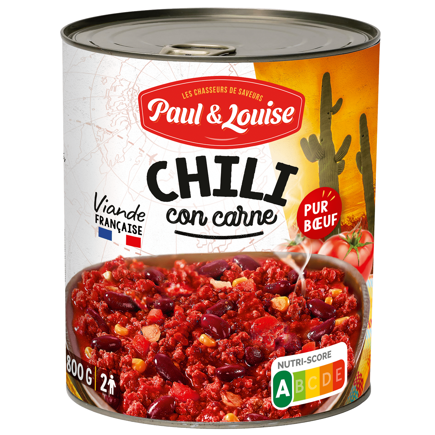 Paul & Louise Chili con Carne 800g