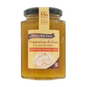 Délices de Belle France Appelsin / Klementin Syltetøy fra Korsika 315g