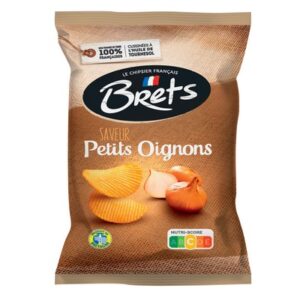 Brets Chips med liten løk smak 125g