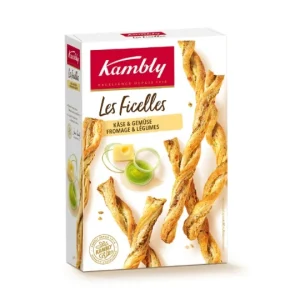 KAMBLY aperitiffkjeks med ostestreng 100g