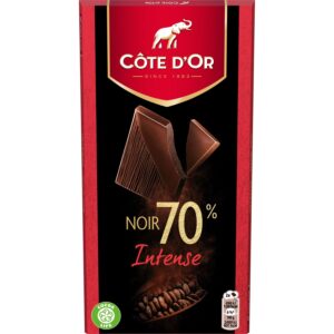 COTE D'OR Tablette de chocolat Noir Intense 70% 100g