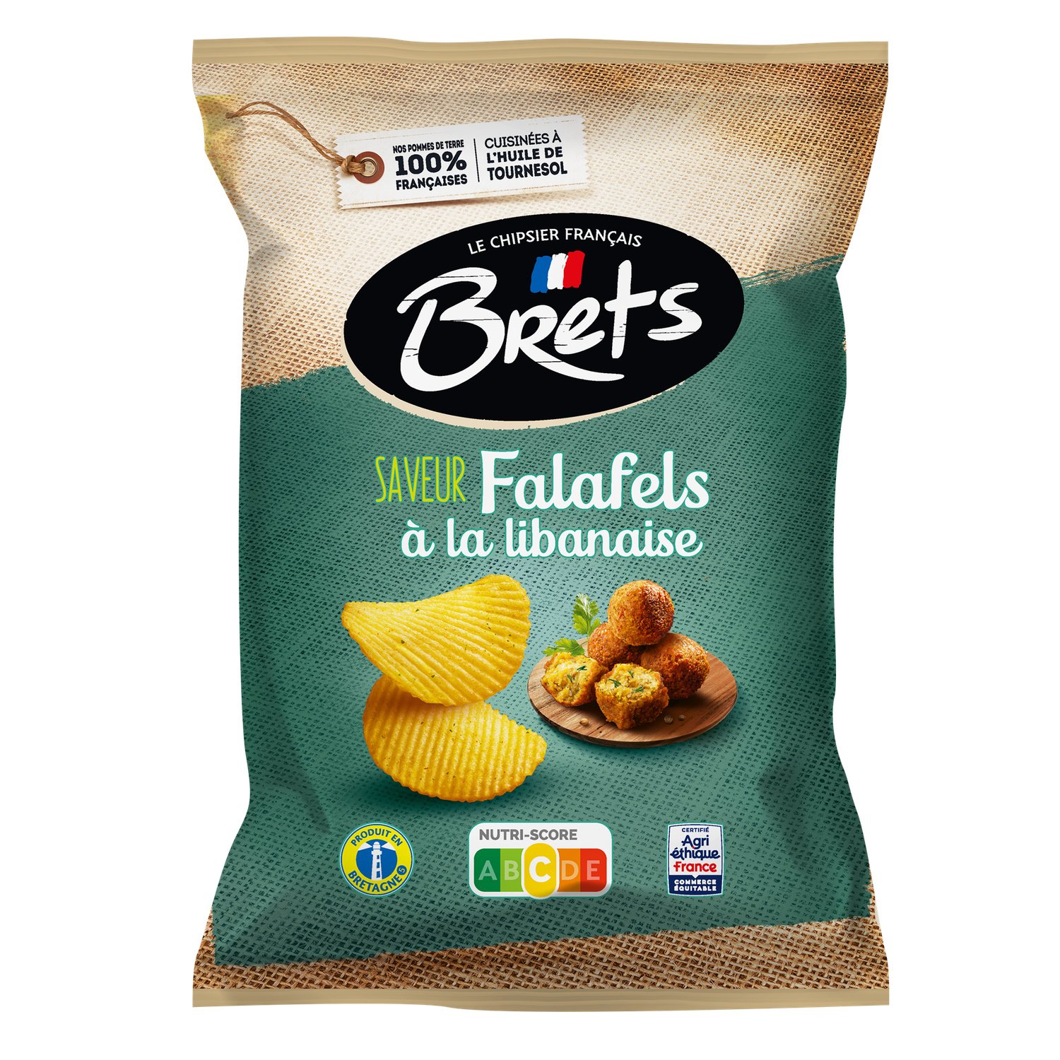 Brets Chips med falafel-smak 125g